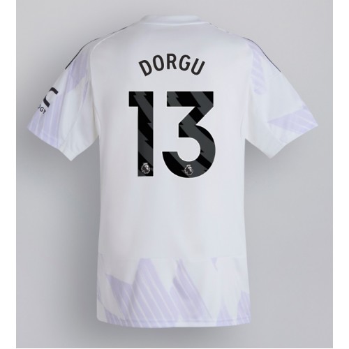 Manchester United Patrick Dorgu #13 Away Stadium Shirt 2025-26 For Sale