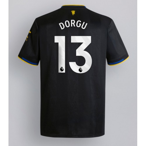 Manchester United Patrick Dorgu #13 Third Stadium Shirt 2025-26 For Sale