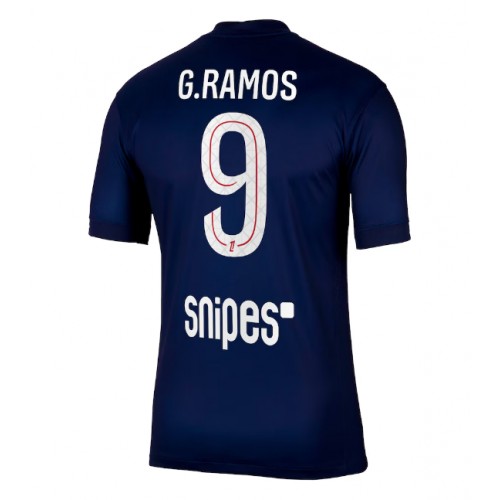 Paris Saint-Germain Goncalo Ramos #9 Home Stadium Shirt 2025-26 For Sale