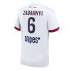 Paris Saint-Germain Illia Zabarnyi #6 Away Stadium Shirt 2025-26 On Sale