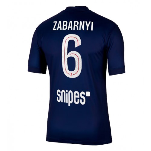 Paris Saint-Germain Illia Zabarnyi #6 Home Stadium Shirt 2025-26 On Sale