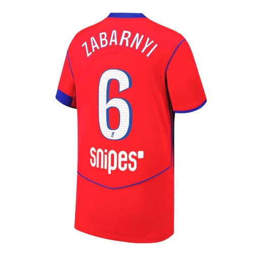 Paris Saint-Germain Illia Zabarnyi #6 Third Stadium Shirt 2025-26 On Sale