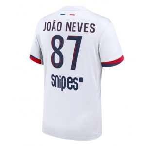 Paris Saint-Germain Joao Neves #87 Away Stadium Shirt 2025-26 For Sale