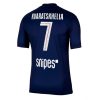 Paris Saint-Germain Khvicha Kvaratskhelia #7 Home Stadium Shirt 2025-26 For Sale