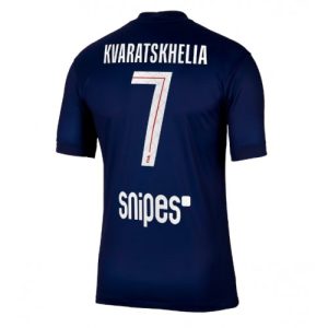 Paris Saint-Germain Khvicha Kvaratskhelia #7 Home Stadium Shirt 2025-26 For Sale