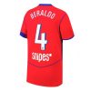 Paris Saint-Germain Lucas Beraldo #4 Third Stadium Shirt 2025-26 On Sale