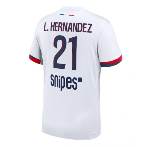 Paris Saint-Germain Lucas Hernandez #21 Away Stadium Shirt 2025-26 On Sale
