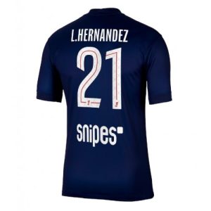 Paris Saint-Germain Lucas Hernandez #21 Home Stadium Shirt 2025-26 On Sale