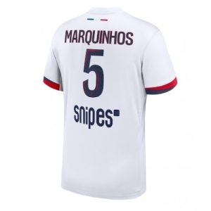 Paris Saint-Germain Marquinhos #5 Away Stadium Shirt 2025-26 For Sale