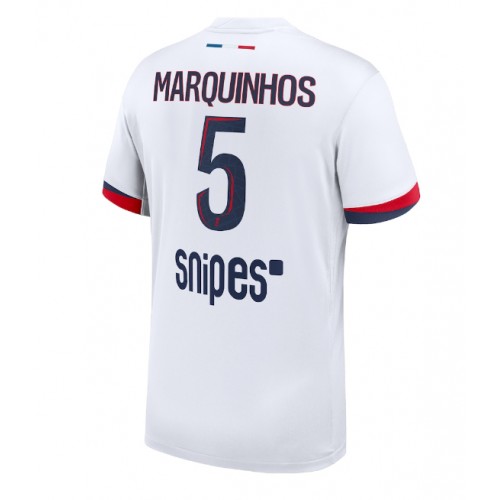 Paris Saint-Germain Marquinhos #5 Away Stadium Shirt 2025-26 For Sale
