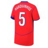Paris Saint-Germain Marquinhos #5 Third Stadium Shirt 2025-26 For Sale