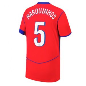Paris Saint-Germain Marquinhos #5 Third Stadium Shirt 2025-26 For Sale