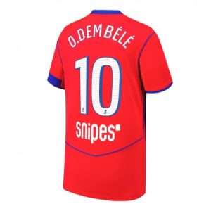 Paris Saint-Germain Ousmane Dembele #10 Third Stadium Shirt 2025-26 For Sale