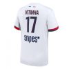 Paris Saint-Germain Vitinha #17 Away Stadium Shirt 2025-26 On Sale