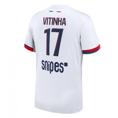 Paris Saint-Germain Vitinha #17 Away Stadium Shirt 2025-26 On Sale