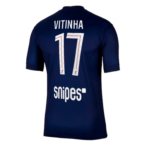 Paris Saint-Germain Vitinha #17 Home Stadium Shirt 2025-26 On Sale
