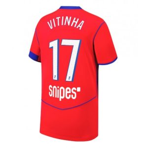 Paris Saint-Germain Vitinha #17 Third Stadium Shirt 2025-26 On Sale