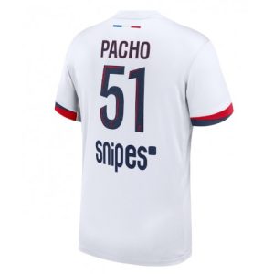 Paris Saint-Germain Willian Pacho #51 Away Stadium Shirt 2025-26 On Sale