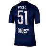 Paris Saint-Germain Willian Pacho #51 Home Stadium Shirt 2025-26 On Sale