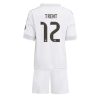 Real Madrid Alexander-Arnold #12 Cheap Home Stadium Kit for Kids 2025-26 UK Sale