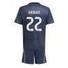 Real Madrid Antonio Rudiger #22 Cheap Away Stadium Kit for Kids 2025-26 Online