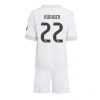 Real Madrid Antonio Rudiger #22 Cheap Home Stadium Kit for Kids 2025-26 Online