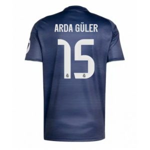 Real Madrid Arda Guler #15 Away Stadium Shirt 2025-26 Short Sleeve