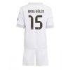 Real Madrid Arda Guler #15 Cheap Home Stadium Kit for Kids 2025-26 UK Sale