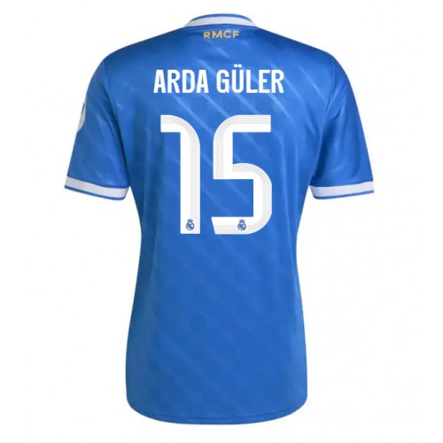 Real Madrid Arda Guler #15 Third Stadium Shirt 2025-26 Short Sleeve