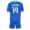 Real Madrid Aurelien Tchouameni #14 Cheap Third Stadium Kit for Kids 2025-26 UK Sale