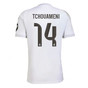 Real Madrid Aurelien Tchouameni #14 Home Stadium Shirt 2025-26 Short Sleeve