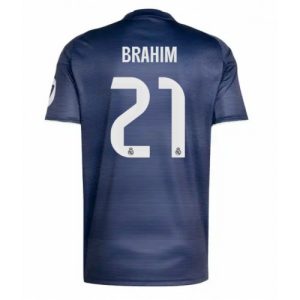 Real Madrid Brahim Diaz #21 Away Stadium Shirt 2025-26 Short Sleeve