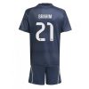 Real Madrid Brahim Diaz #21 Cheap Away Stadium Kit for Kids 2025-26 Online