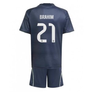Real Madrid Brahim Diaz #21 Cheap Away Stadium Kit for Kids 2025-26 Online