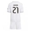 Real Madrid Brahim Diaz #21 Cheap Home Stadium Kit for Kids 2025-26 Online