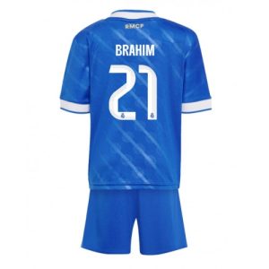 Real Madrid Brahim Diaz #21 Cheap Third Stadium Kit for Kids 2025-26 Online