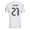 Real Madrid Brahim Diaz #21 Home Stadium Shirt 2025-26 Short Sleeve