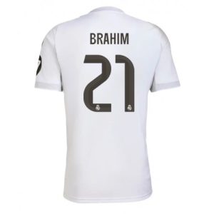 Real Madrid Brahim Diaz #21 Home Stadium Shirt 2025-26 Short Sleeve