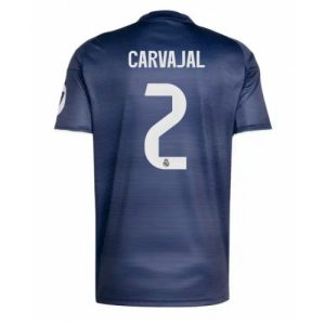Real Madrid Daniel Carvajal #2 Away Stadium Shirt 2025-26 Short Sleeve