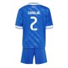 Real Madrid Daniel Carvajal #2 Cheap Third Stadium Kit for Kids 2025-26 UK Sale