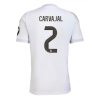 Real Madrid Daniel Carvajal #2 Home Stadium Shirt 2025-26 Short Sleeve