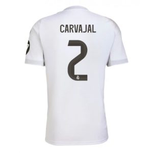 Real Madrid Daniel Carvajal #2 Home Stadium Shirt 2025-26 Short Sleeve