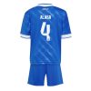 Real Madrid David Alaba #4 Cheap Third Stadium Kit for Kids 2025-26 Online