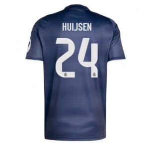 Real Madrid Dean Huijsen #24 Away Stadium Shirt 2025-26 Short Sleeve