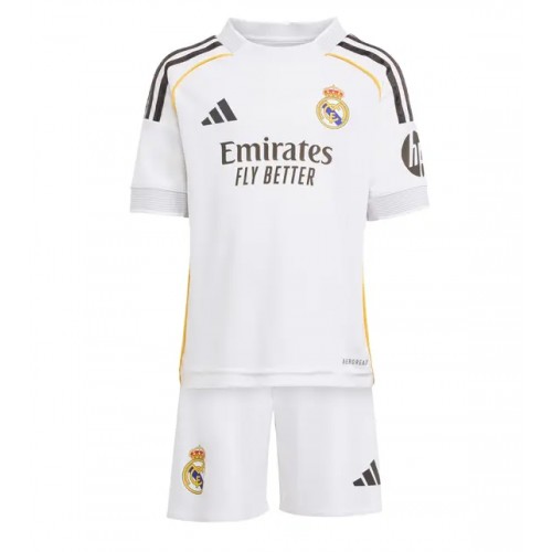 Real Madrid Dean Huijsen #24 Cheap Home Stadium Kit for Kids 2025-26 Online