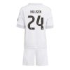 Real Madrid Dean Huijsen #24 Cheap Home Stadium Kit for Kids 2025-26 Online