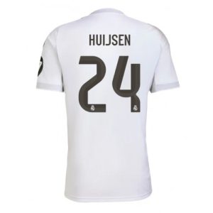 Real Madrid Dean Huijsen #24 Home Stadium Shirt 2025-26 Short Sleeve