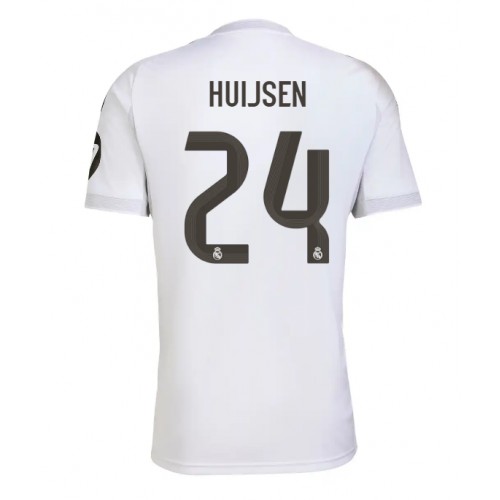 Real Madrid Dean Huijsen #24 Home Stadium Shirt 2025-26 Short Sleeve