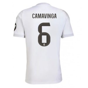 Real Madrid Eduardo Camavinga #6 Home Stadium Shirt 2025-26 Short Sleeve