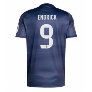 Real Madrid Endrick #9 Away Stadium Shirt 2025-26 Short Sleeve